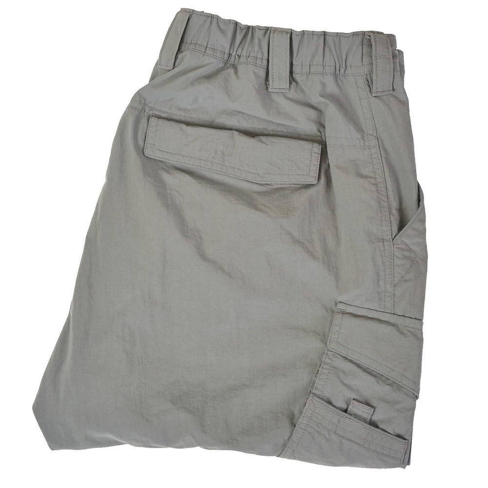 REI Cargo Pants Mens L-30L Gray Hiking Outdoor Utility Gorpcore Nylon Fits 32x26